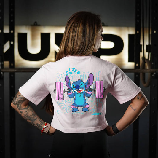 Crop Top Lift & Squitch - Pink