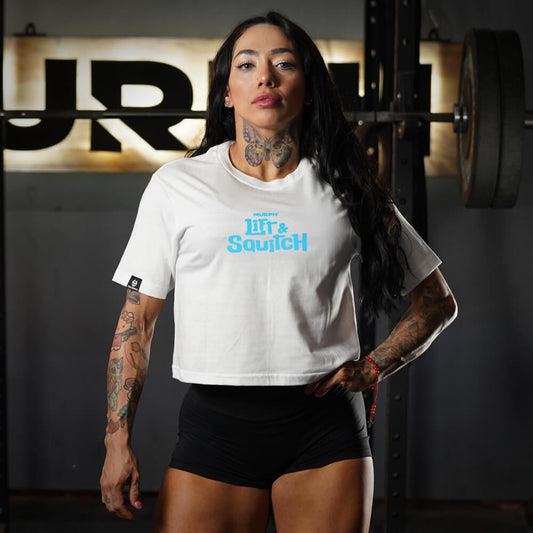 Crop Top Lift & Squitch - Blanco