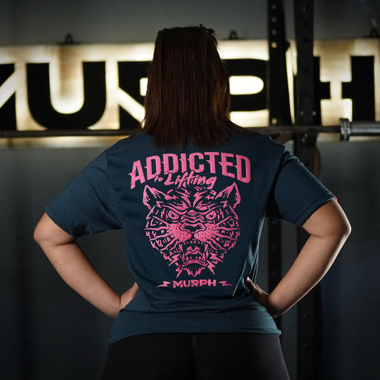Polera Largo Intermedio Addicted - Heather Navy