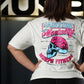 Polera Largo Intermedio Hardcore Mentality - Blanco