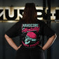 Polera Largo Intermedio Hardcore Mentality - Negro