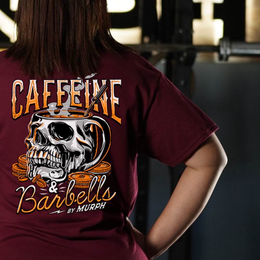 Polera Largo Intermedio Caffeine & Barbells - Burdeo