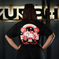 Polera Largo Intermedio Hello Murph - Negro