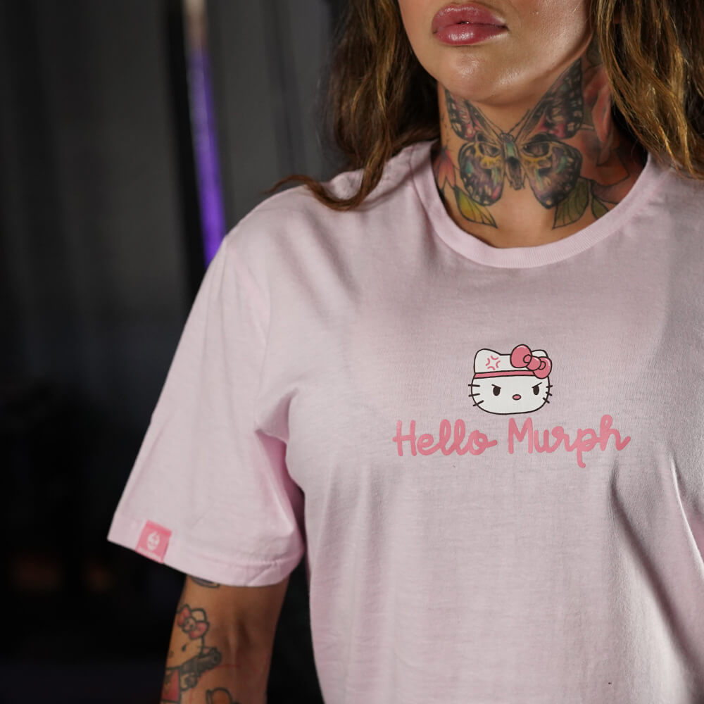 Polera Largo Intermedio Hello Murph - Rosado