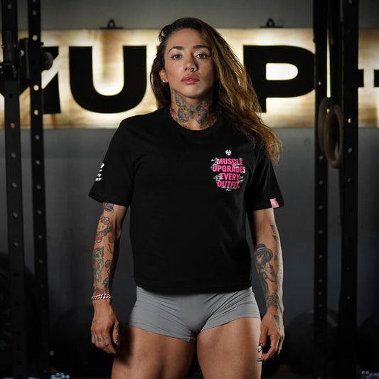 Polera Largo Intermedio MUSCLE UPGRADE EVERY OUTFIT - Negro