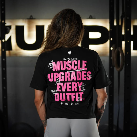 Polera Largo Intermedio MUSCLE UPGRADE EVERY OUTFIT - Negro