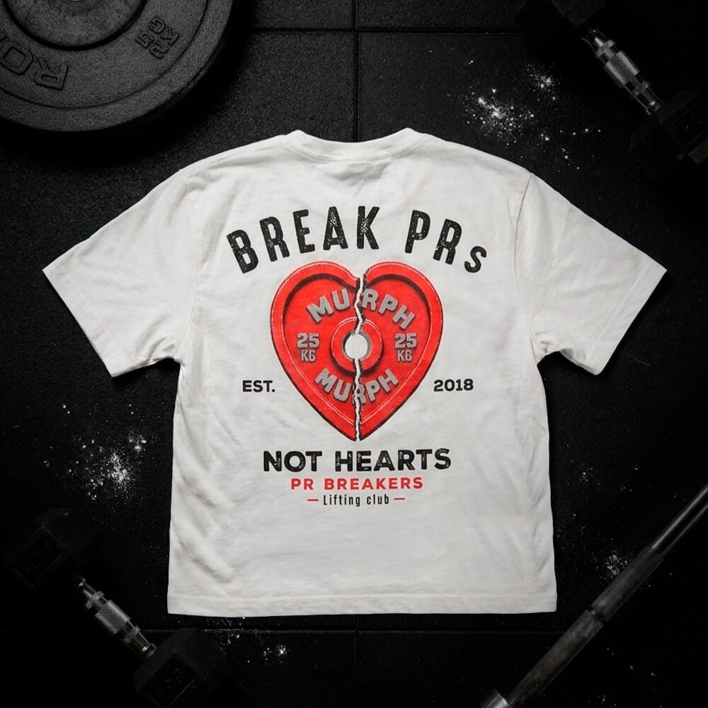 Polera Largo Intermedio BREAK PRs - Blanco