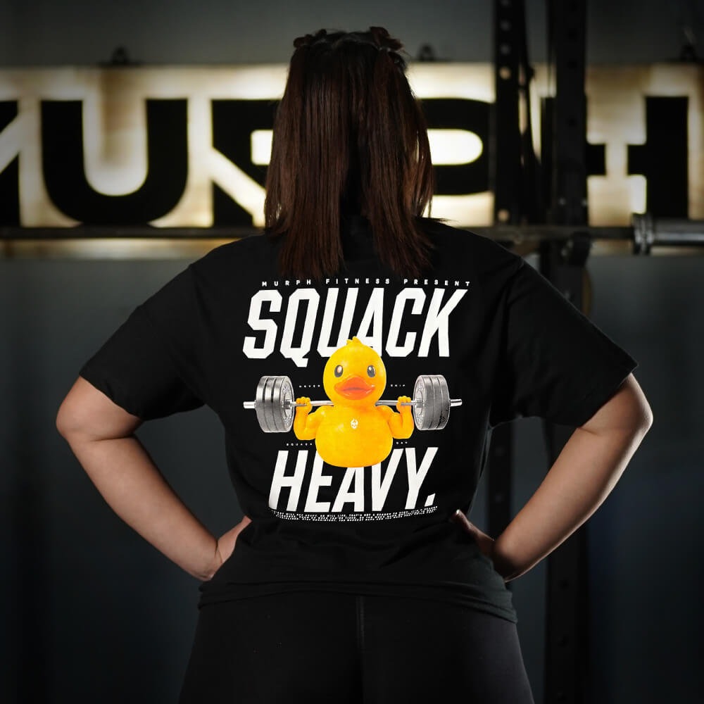 Polera Largo Intermedio SQUACK HEAVY - Negro