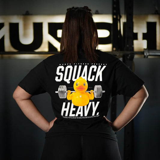 Polera Largo Intermedio SQUACK HEAVY - Negro