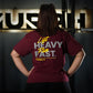 Polera Largo Intermedio LIFT HEAVY & RUN FAST - Burdeo