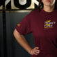 Polera Largo Intermedio LIFT HEAVY & RUN FAST - Burdeo