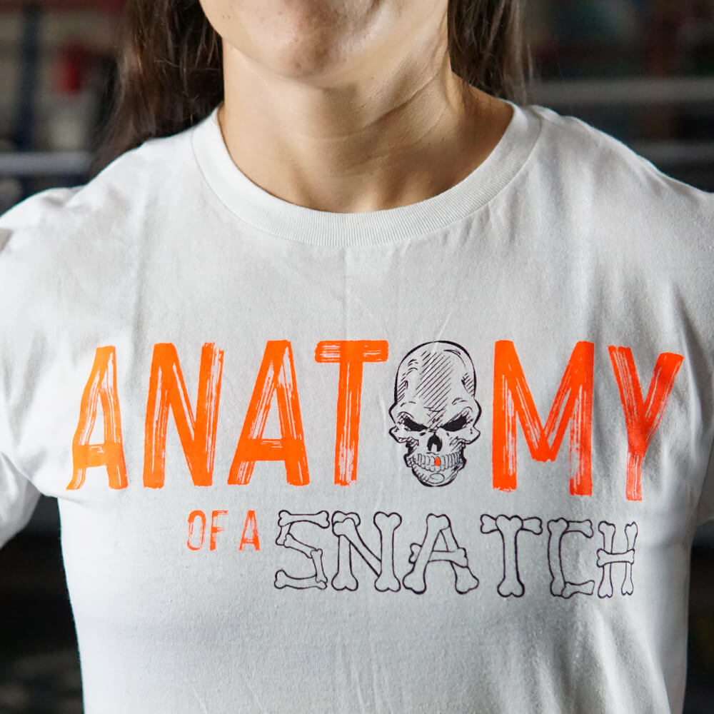 Polera Largo Intermedio Anatomy Of Snatch - Blanco