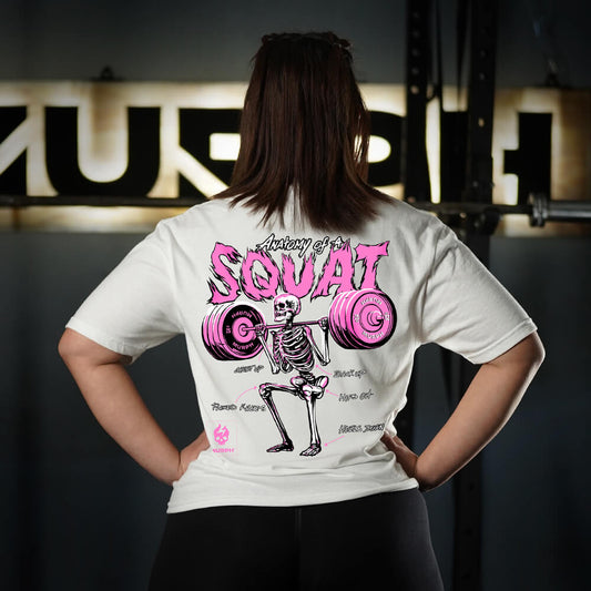 Polera Largo Intermedio Anatomy Of Squat - Blanco