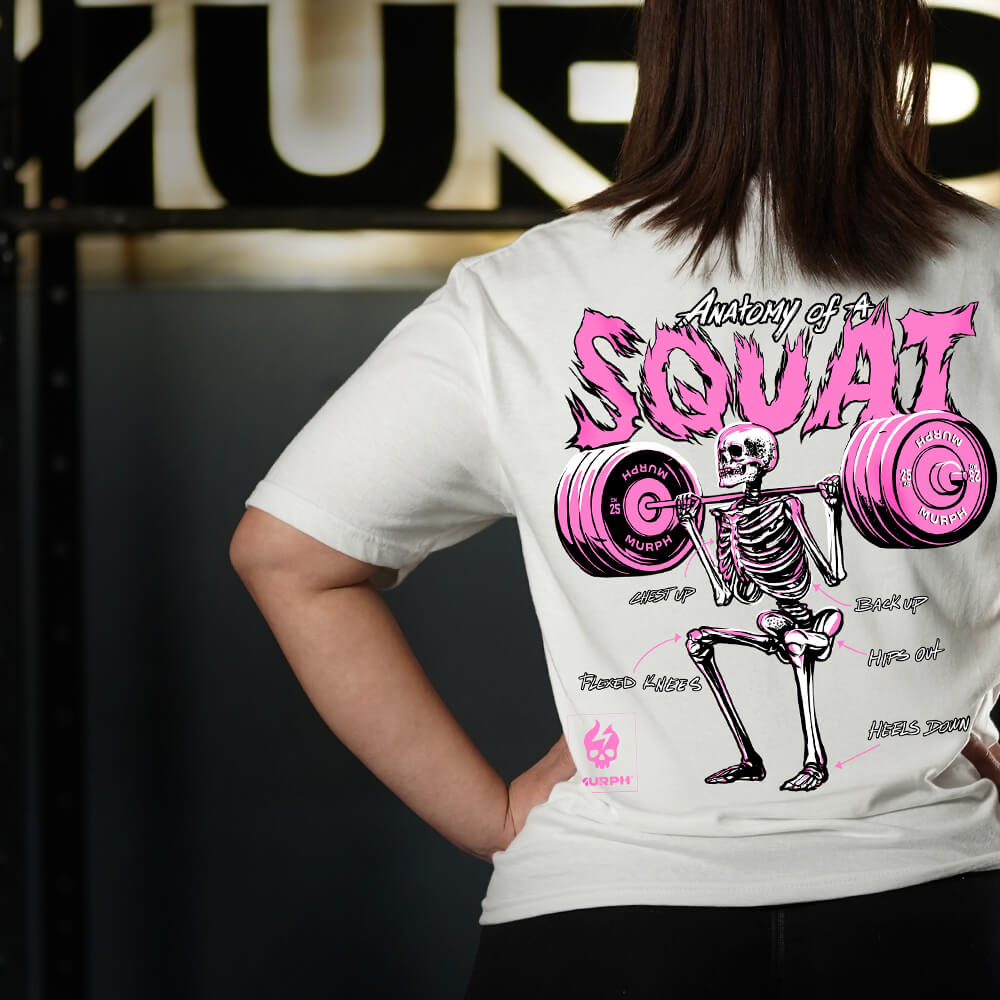 Polera Largo Intermedio Anatomy Of Squat - Blanco