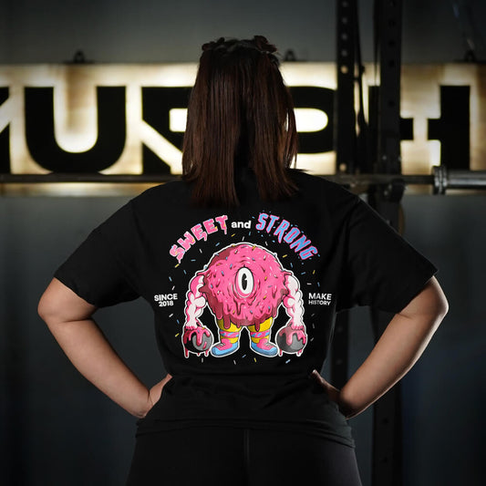 Polera Largo Intermedio Sweet and Strong - Negro