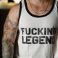 Musculosa Fucking Legend - Blanco