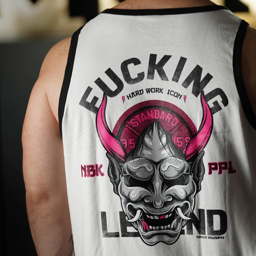 Musculosa Fucking Legend - Blanco