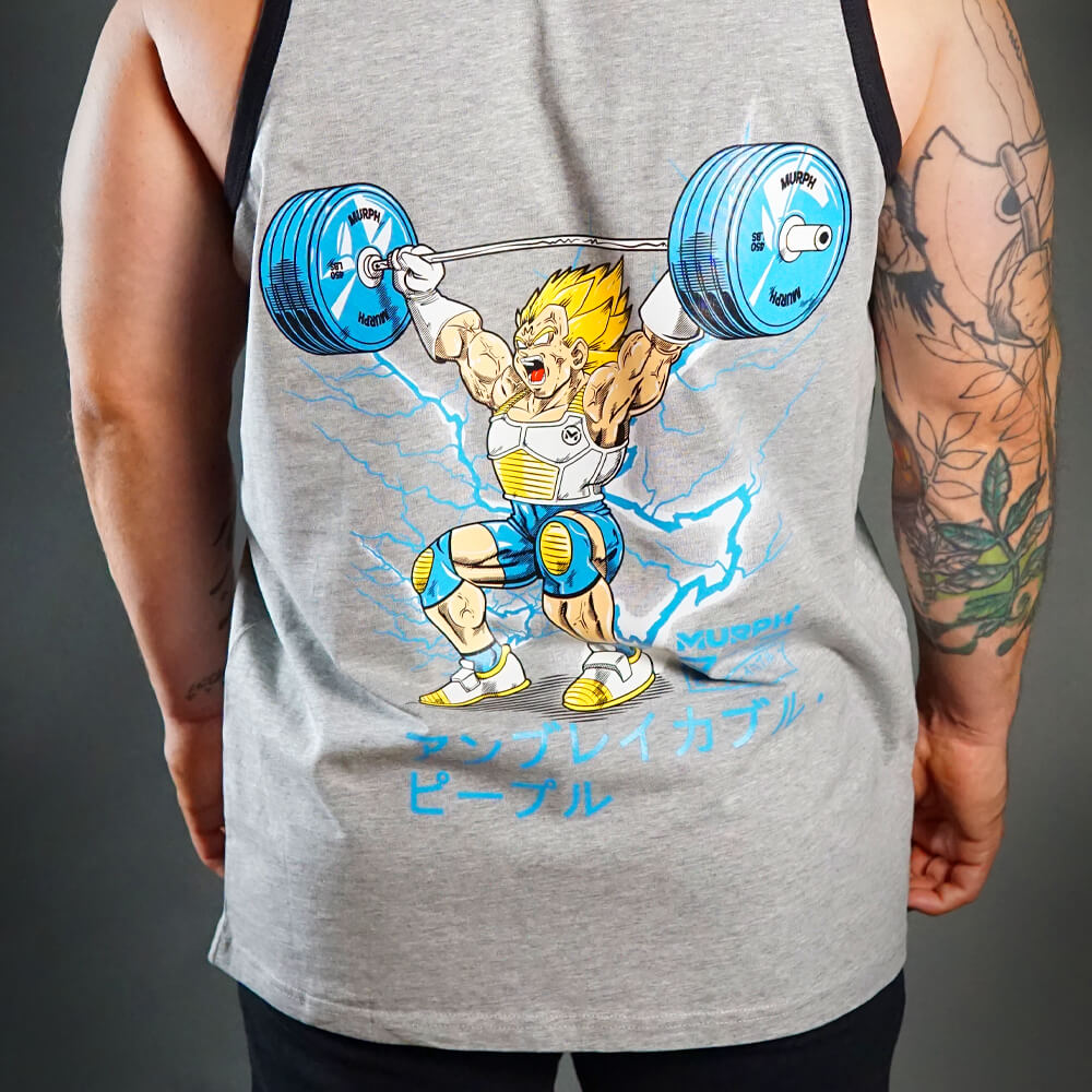 Musculosa The Lifting Prince - Gris