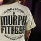 Crop Top Oversize Barbell Texture - Sweet Cream