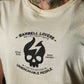 Crop Top Oversize Barbell Texture - Sweet Cream