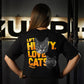 Crop Top Oversize Lift and Cats - Negro