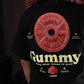 Crop Top Oversize GUMMY - Negro