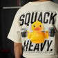 Crop Top Oversize SQUACK HEAVY - Sweet cream