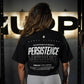 Crop Top Oversize PERSISTENCE - Negro
