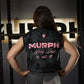 Crop Oversize Sleeveless Lifting Dept - Black Storm