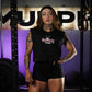 Crop Top Oversize Sleeveless KuroFit - Negro