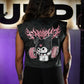 Crop Top Oversize Sleeveless KuroFit - Black Storm