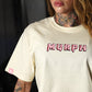 Crop Top Oversize Sweet and Strong - Sweet Cream