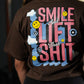 Crop Top Oversize Smile - Chocolate