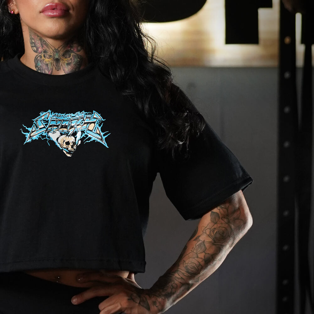 Crop Oversize Anatomy of Snatch - Negro