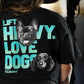 Crop Top Oversize Lift and Dogs - Negro