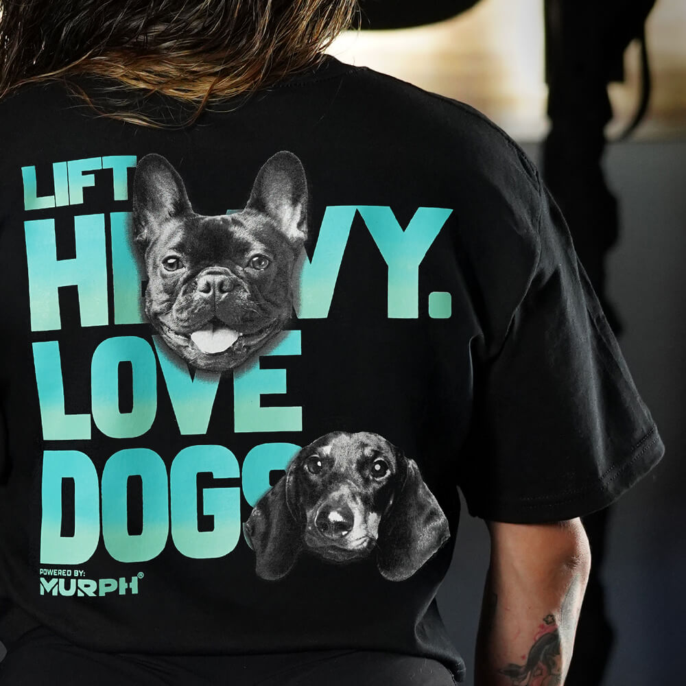 Crop Top Oversize Lift and Dogs - Negro