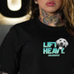 Crop Top Oversize Lift and Dogs - Negro