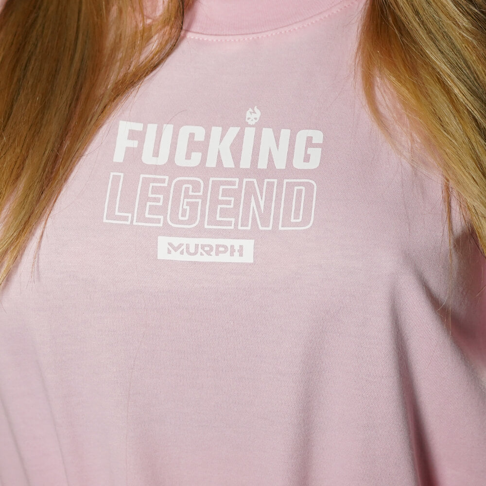 Polera Oversize Premium Fucking Legend - Pink