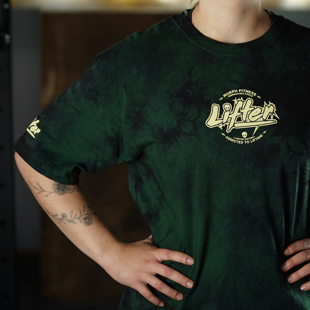 Polera Oversize Lifter - Green Storm