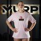Polera Oversize - Heavy Lifting Change Lives- Rosado
