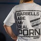 Polera Oversize Barbells Are My Real Porn - Silver