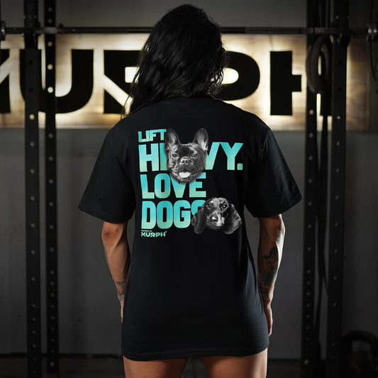 Polera Oversize Lift and Dogs - Negro