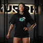 Polera Oversize Lift and Dogs - Negro