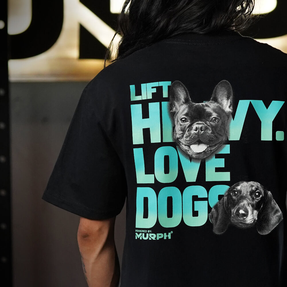 Polera Oversize Lift and Dogs - Negro