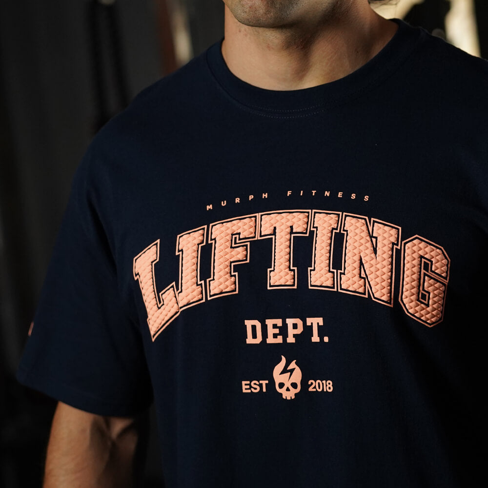 Polera Oversize LIFTING DEPT. 00 - Navy Blue