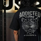 Polera Oversize Addicted - Negro