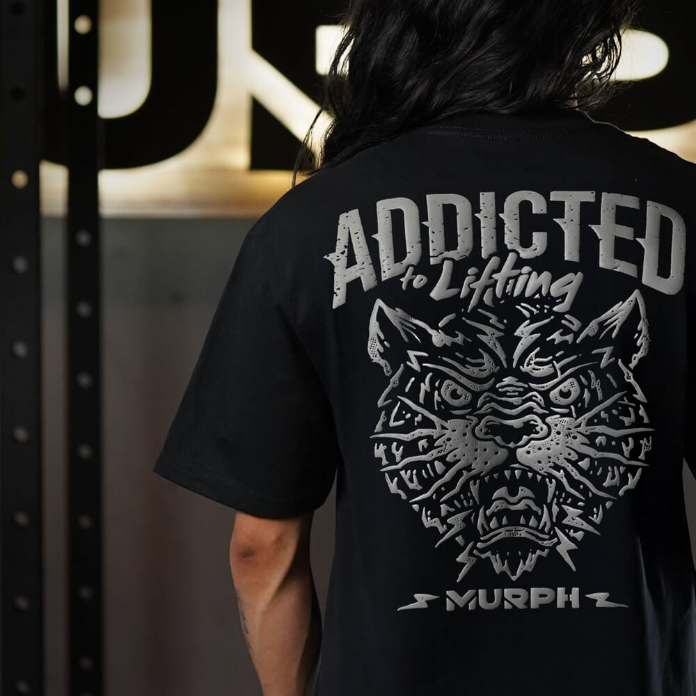 Polera Oversize Addicted - Negro