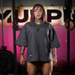 Oversize Apex Skull Logo (ULTRA HEAVY WEIGHT) - Steel Gray