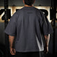 Oversize Apex Skull Logo (ULTRA HEAVY WEIGHT) - Steel Gray