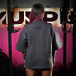 Oversize Apex Skull Logo (ULTRA HEAVY WEIGHT) - Steel Gray